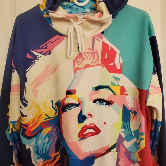 MARILYN MONROE HOODIE SIZE LARGE - Picture 2 of 6